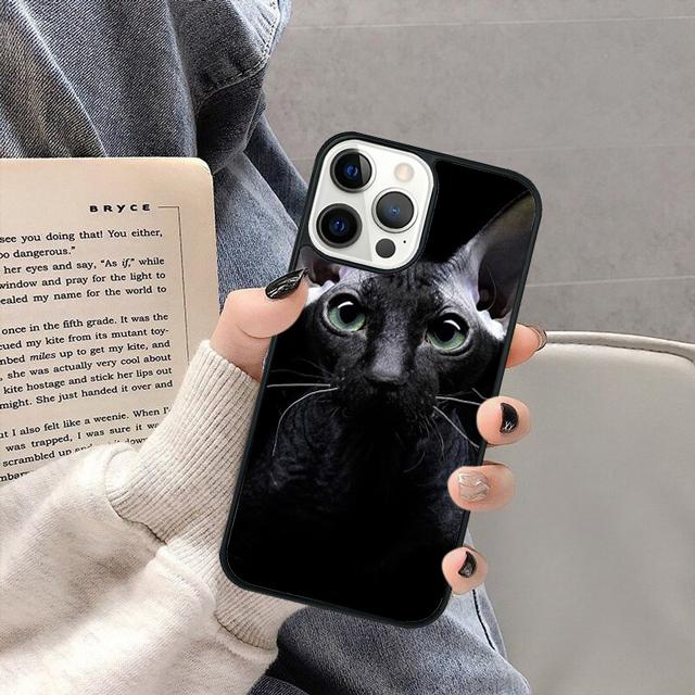 FUNNY NAKED CAT SPHINX Phone Case Cover for iPhone 17 Air 16 16e 15 13 14 11 12 Pro Max Max Plus coque fundas Shell