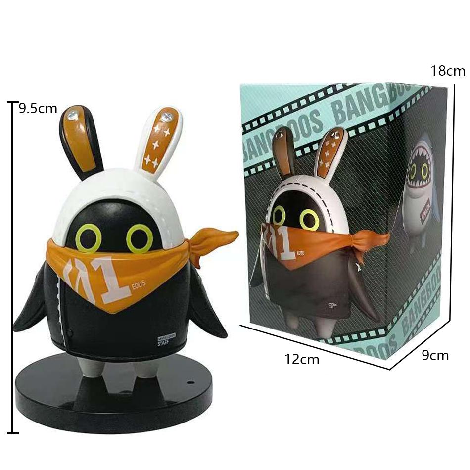 Ice and Fire Zone Zero Surrounding Iyes PVC Doll Bondcloth GK Shark Cloth Handmade Desktop Ornament