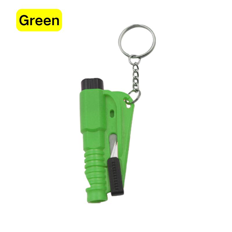 1pc 3 In 1 Car Window Breaker Safety Hammer Seat Belt Cutter Emergency Whistle Car Rescue Escape Tool Glass Breaker