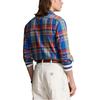 Polo Ralph Lauren Button-Down Long Sleeve Plaid Shirt Men Shirts Blue MNPOWOV16823-431