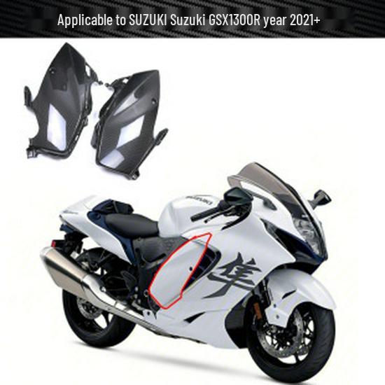 Carbon Fiber Full Fairing and Mudguard Set for Suzuki GSX1300R Hayabusa Motorcycle