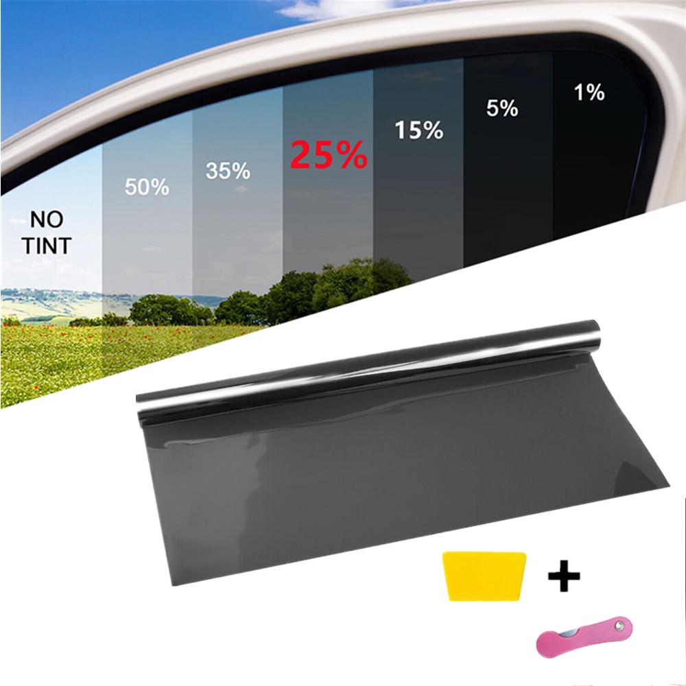 300CM Uncut Roll Window Tint Film Insulation Polarized Film Car window Sunshade for Car UV Home Office GlassWindshield Sunshades 1