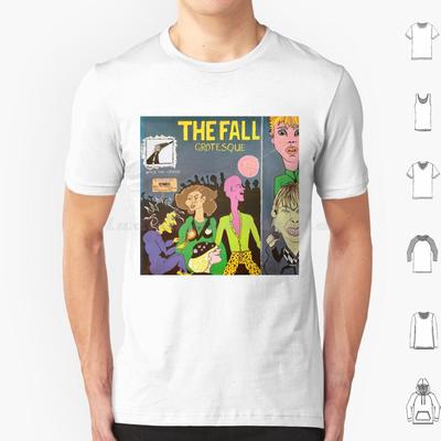 Grotesque T Shirt Big Size 100 Cotton Fall Mark Smith Grotesque Music Album Record Vinyl Band Artist