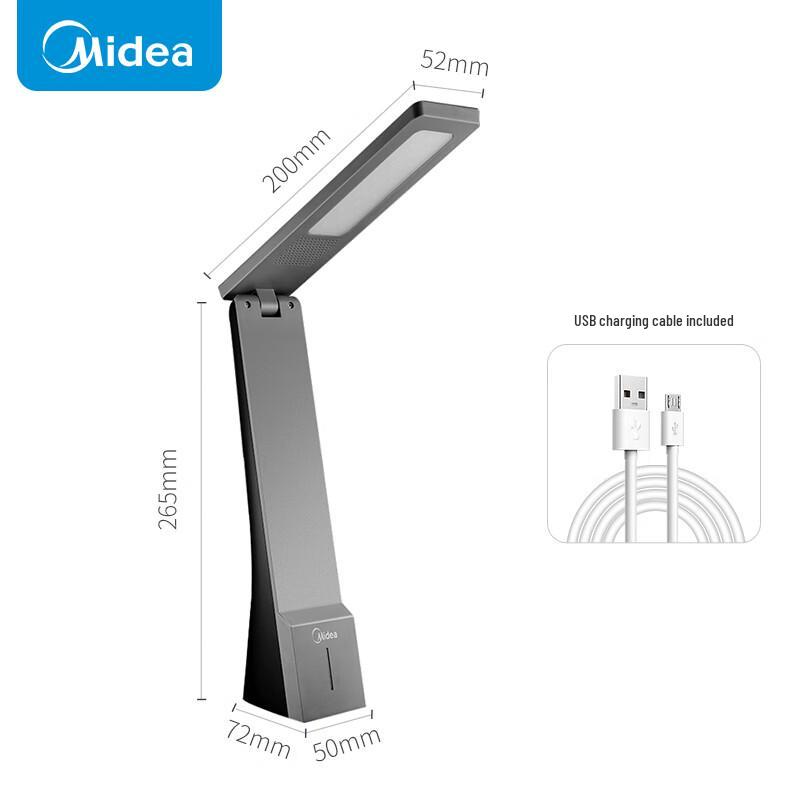Midea LED Rechargeable Folding Desk Lamp