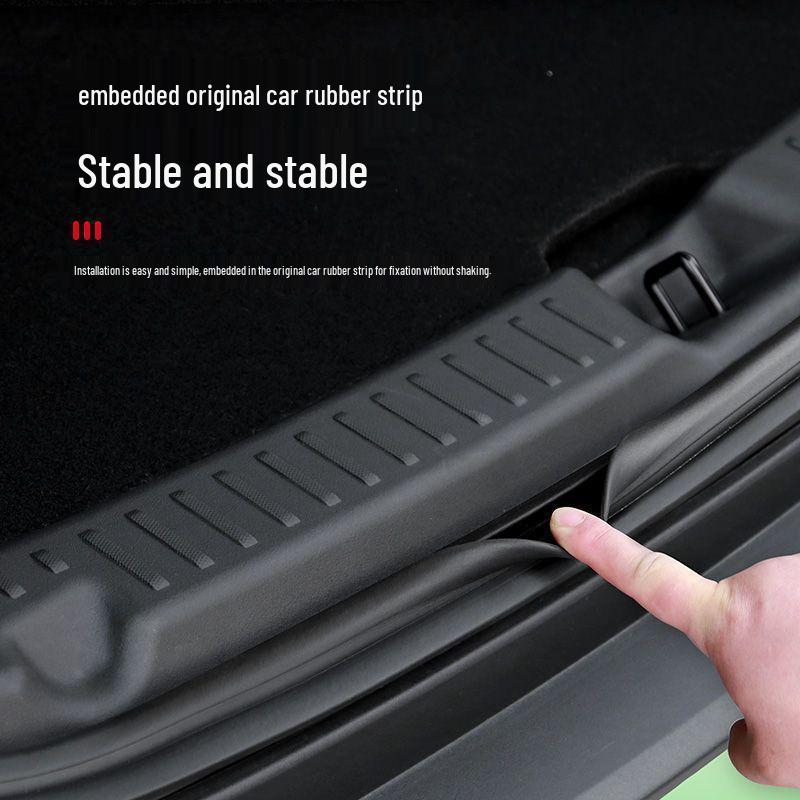 Tesla Model Y/3 Trunk Sill Decorative Strip for Interior Enhancement