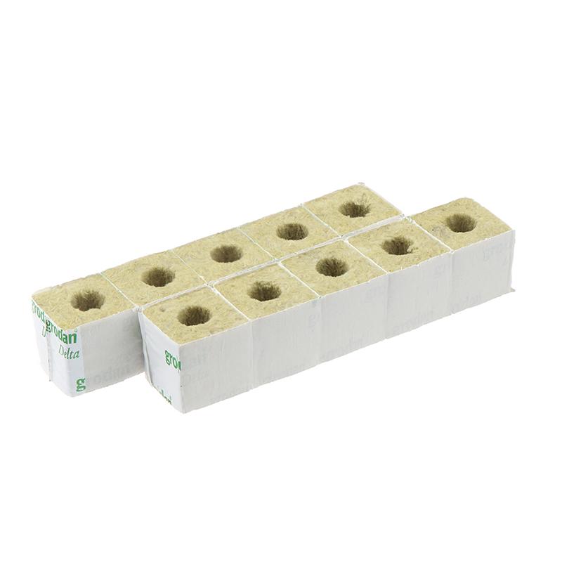 JunYe Rockwool Cube de Culture hydroponique sans Sol Base de Compression 25 x 25 x 40 mm 25x25x40mm