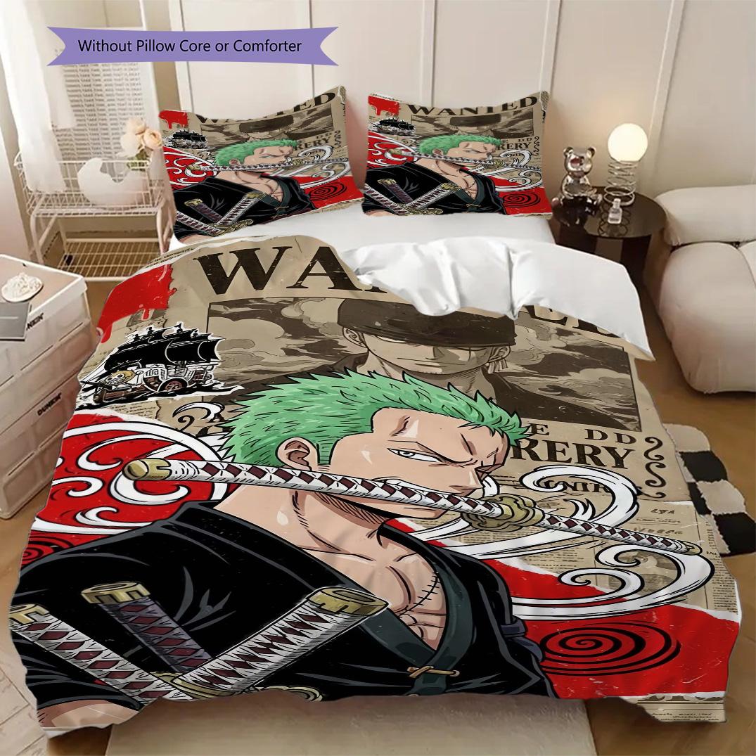 

Monkey D. Luffy Soft Comfortable Duvet Cover, Children s Bedding Set Gift, Various Sizes Available LXR155 135x200cm