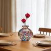 DIY Artistic Vase Desktop Diamond Art Kits Double Sided Drill Diamond Art Tabletop Painting Kit for Adults Home Office Decor