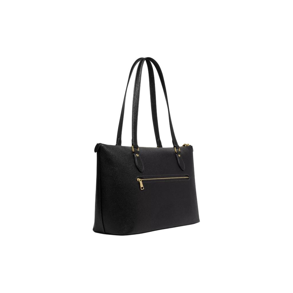 Coach Gallery 37 Commuter Portable Large Capacity Logo Tote Bag Women Tote Bags Black CH505-IMBLK