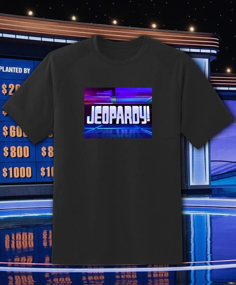 

Jeopardy Retro TV Game 100% Cotton T-shirt Mens Tees Top Youth M - Adult 6XL Fast Ship! 2XL