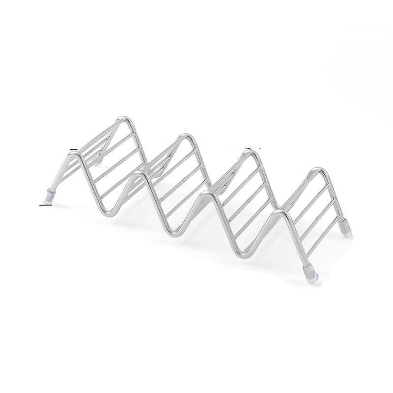 Modern Stainless Steel Taco Clamps For Safe Cooking And Serving Of Delicious Corn Tortilla Chips