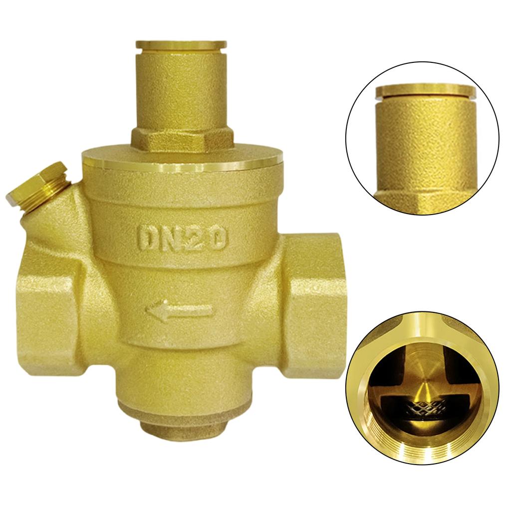 Adjustable Water Pressure Reducing Regulator Valve 1.6Mpa Water Pressure Reducing Valve DN15/DN20/DN25/DN32 Regulator