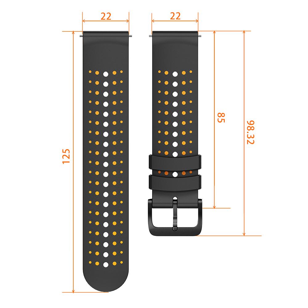 Silicone Watchband 22mm For Huawei Watch GT 6 5 Pro 46mm Sport Strap Bracelet Wristband For Huawei GT6 Replacement Band