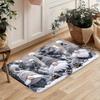 1Pcs Anti Fatigue Door Rugs, Christmas Dwarf Print Waterproof Non-Slip Thick Cushioned Door Mat Heavy Duty Comfort Standing Mat for Door