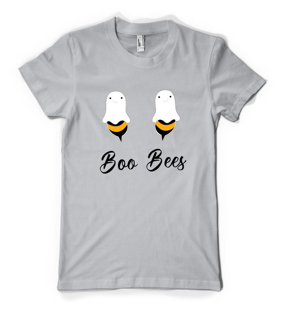 

Boo Bees Ghosts Boobies Funny Personalised Adult Unisex T-Shirt 4XL