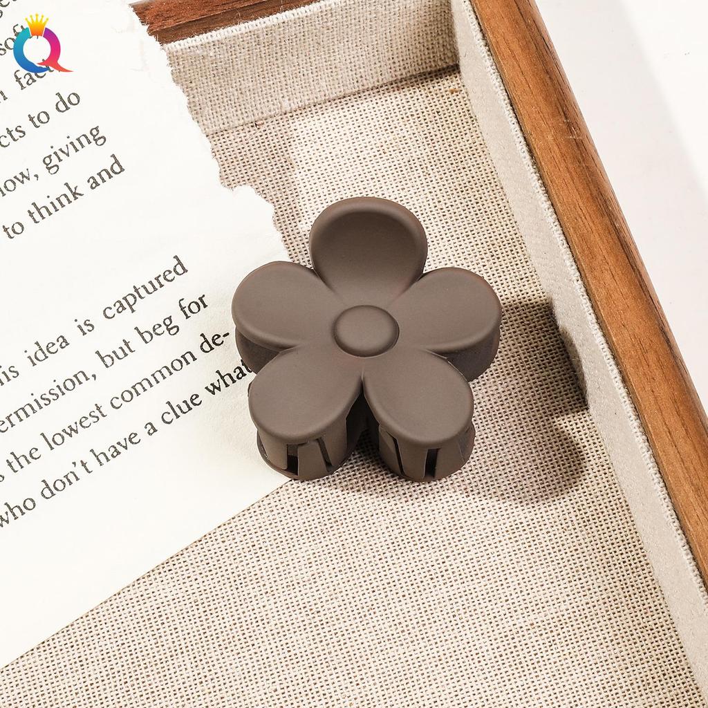 Ki Yue Korean Matte High Ponytail Small Claw Clip for Versatile Updo Hair Styling