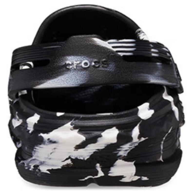 Crocs EVA Comfortable Hole Shoes Unisex Black White