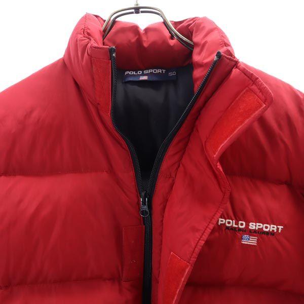POLO SPORTS Down Jacket 150 Red Series Kid's Used
