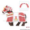 MOC Medieval Figure Mount Building Blocks Roman Wolf Warrior Infantry Lion Heart King Castle Knights Armored War Horse Brick Toy