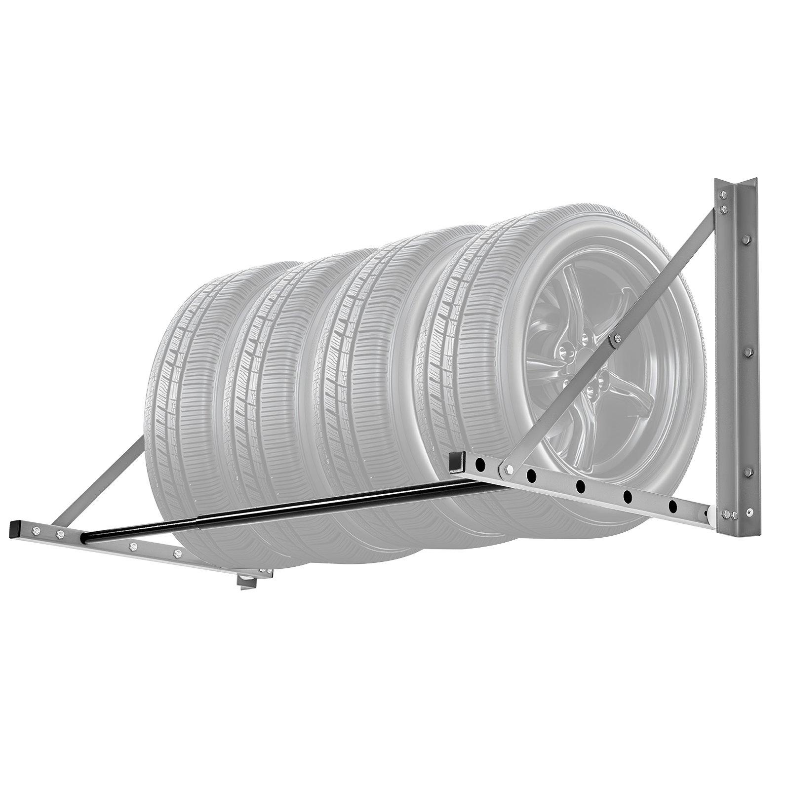 VEVOR Wall Mounted Folding Tire Rack
