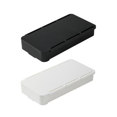 Multifunctional Large Capacity Under Desk Drawer Organizer Invisible Storage Box for Stationary Accessories