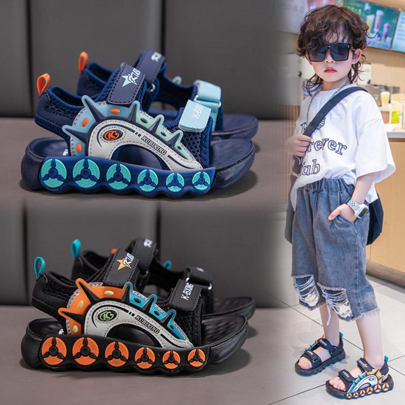 Fashion Girls' Shoes Summer New Child Sandals Soft Soled Boys' Shoes Anti Slip Girls Sandals Comfor Beach Shoe