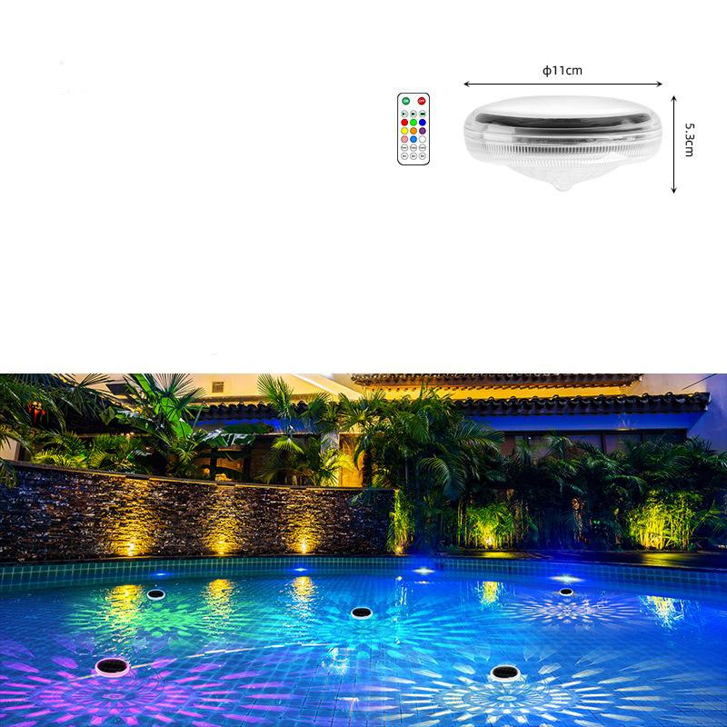 Luci per Piscina Telecomando Luci Solari per Piscina Luci per Vasca Idromassaggio PC Per Atmosfera Vasca Idromassaggio Piscina