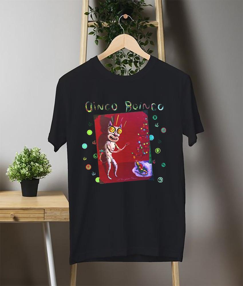 

Oingo Boingo Gift For Family Black T-Shirt Cotton Unisex Unisex T-Shirt S