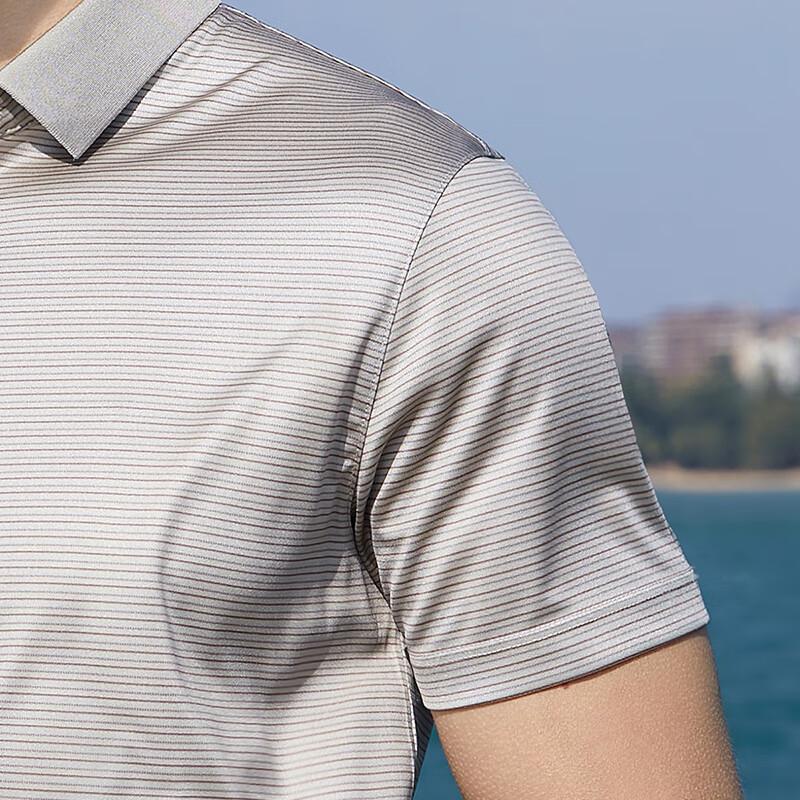 Men's Luxury Silk Blend Polo Shirt