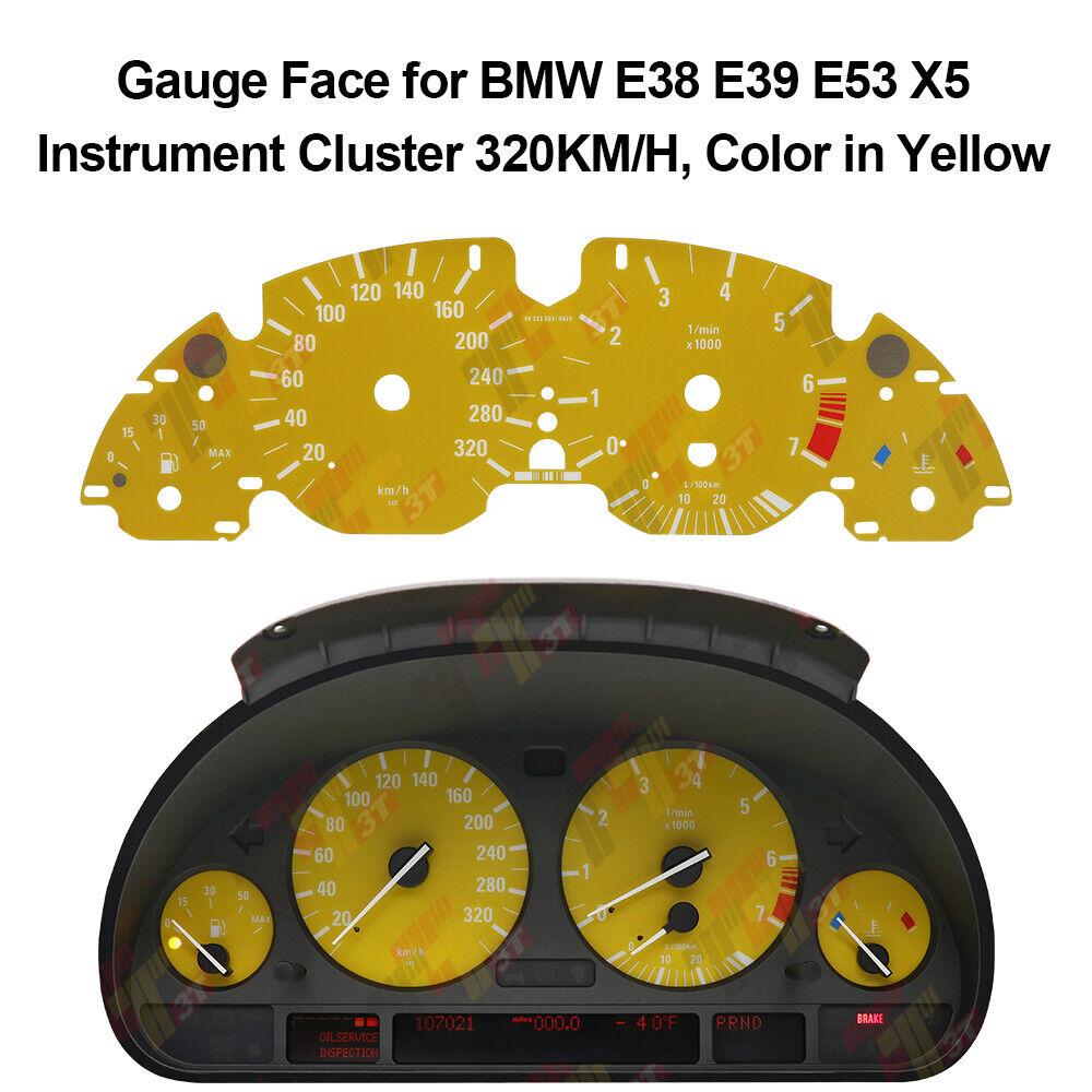 Gauge Face Overlay for BMW E38