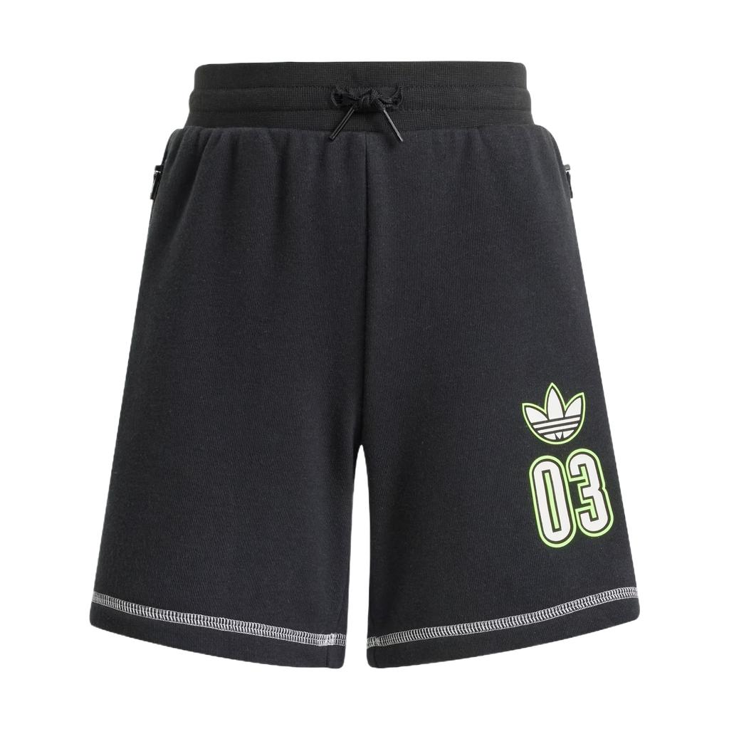 adidas Originals Casual Sportswear SHORT TEE SET 2 Piece Set White/Black Children Aged 3 7 Years Old JX5259
