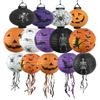 Bat Hangingn Tassels Lantern Pumpkin Halloween Paper Lanterns Halloween Supplies   Hotel
