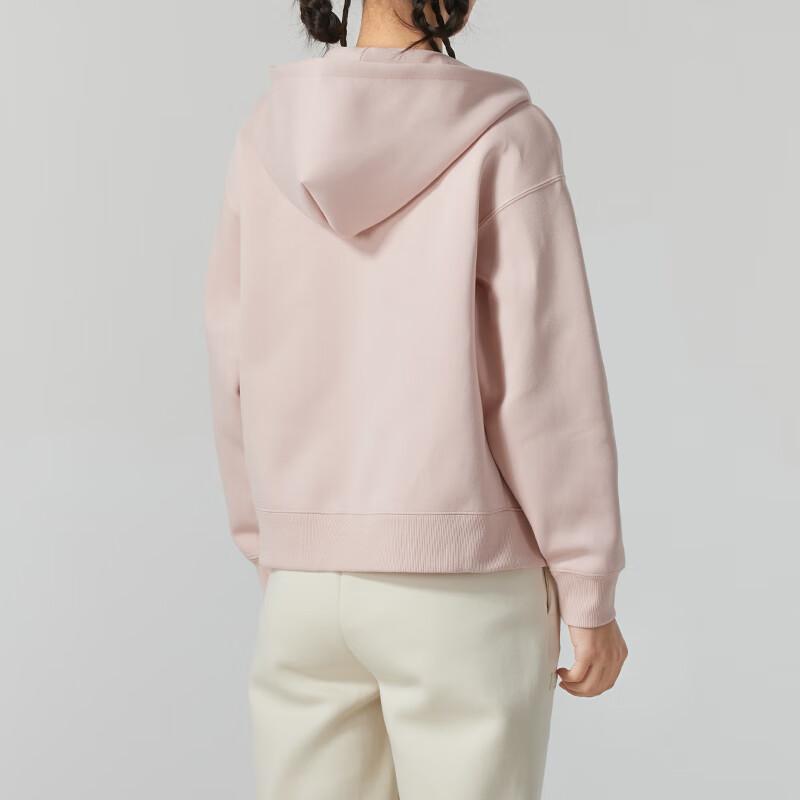 Puma Logo Fitness Training Hooded Jacket Women jackets Pink 631387-91