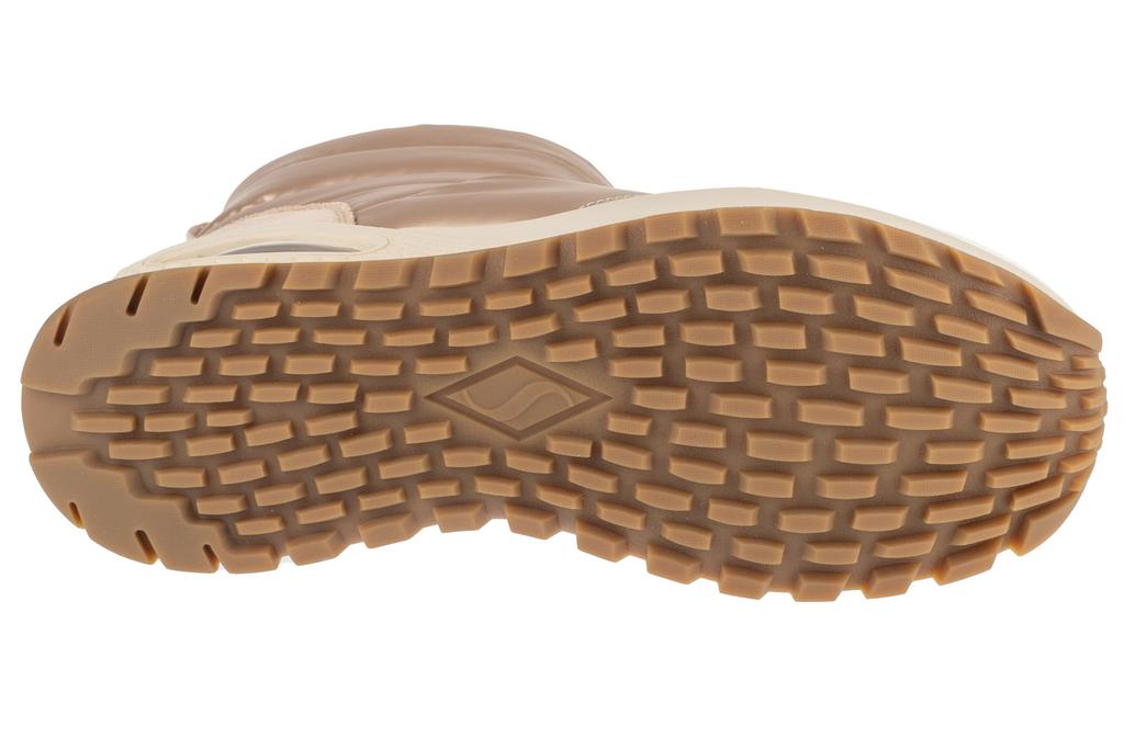Skechers Uno Rugged - Puffer, Womens Gold Winter Boots