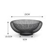 Medium Modern Metal Mesh Fruit Basket