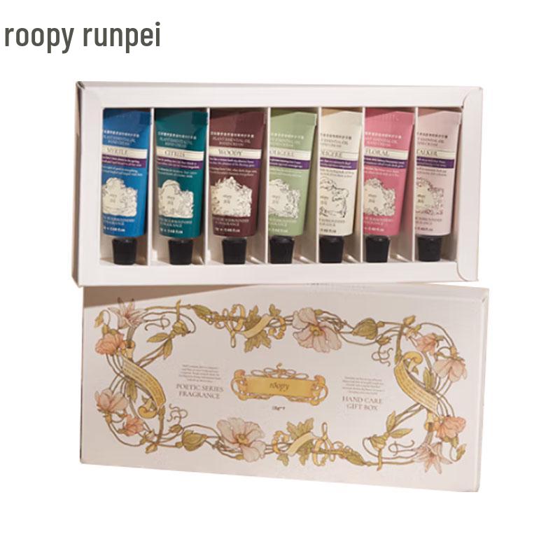 

Набор мини-кремов для рук Roopy Poetic Series с ароматом (7 x 12г)