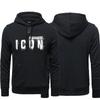 Unisex Pure Cotton Hooded Sweatshirt - Trendy American Style, 330g Men's & Couples' Autumn Jacket