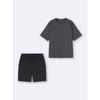 GU by Uniqlo Stil Trocken Übergroßes Set Kurzarm Shorts