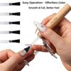 Wooden Grip Nail Art Brush Set Multi-Functional Nail Polish Brushes  Nail Art Brush Applicators
