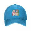 Four Meme Cats of the Apocalypse Baseball Cap Sunhat Sun Hat For Children Unisex Hat Luxury Caps Caps For Unisex Womens
