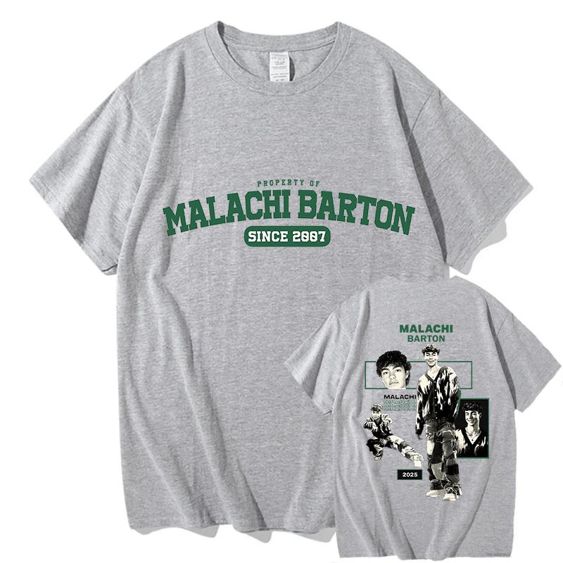 Malachi Barton T Shirts Unisex T-Shirt Fashion Casual T-shirt Printed Short Sleeve Tees Summer Aesthetic Graphic Cotton Clothes