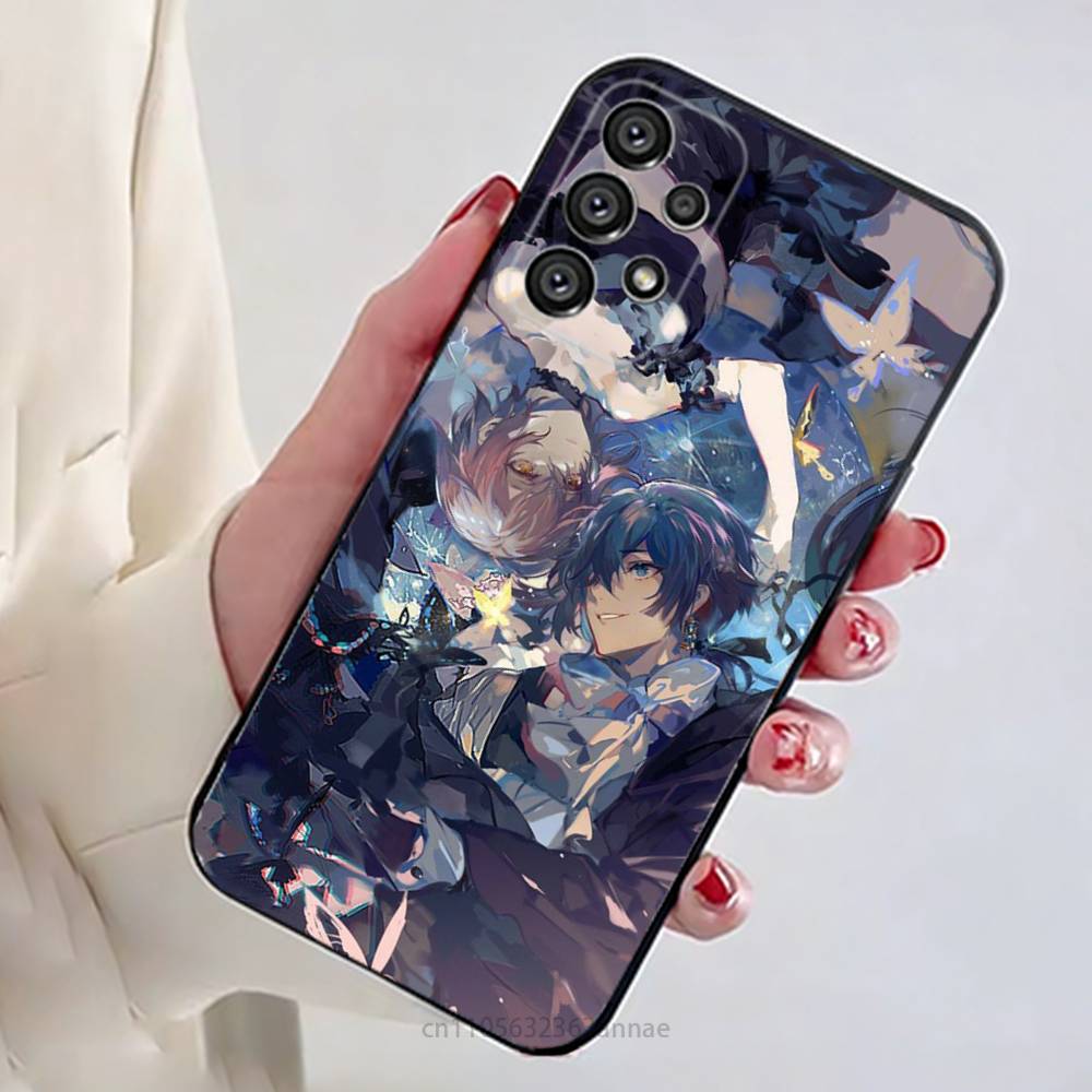 Comics V-Vanitas N-Noe Phone Case For Samsung Galaxy A13,21s,22,31,32,52,53,71,80,A91 Soft Black Shell