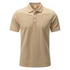 Summer Men's T-shirt Strip Quick-drying Stretch Lapel  Shirt