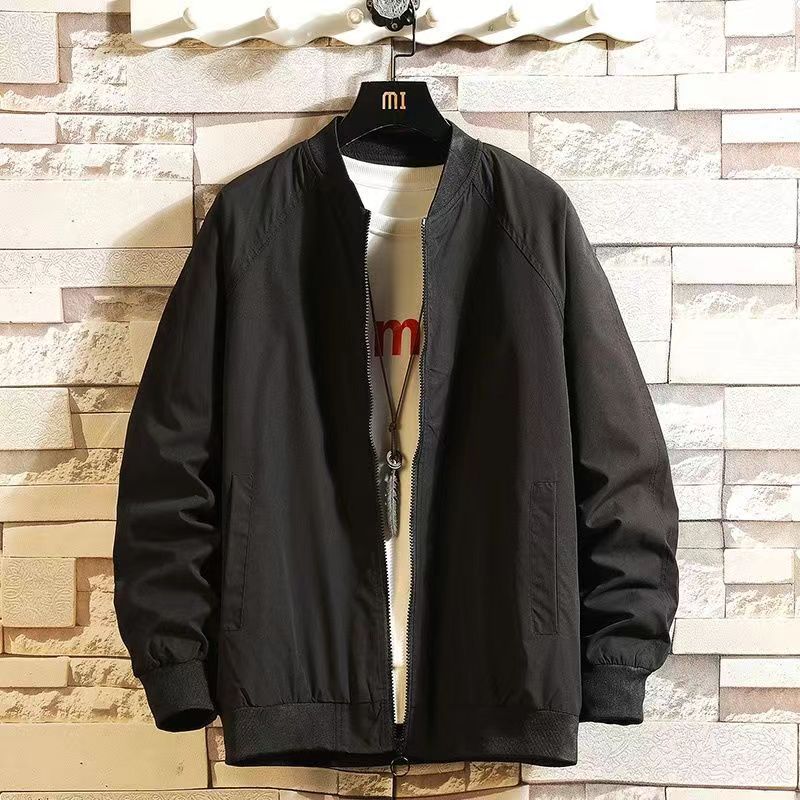 

Весенне-осенняя куртка-бомбер уличная короткая мужская и женская куртка повседневный ретро бейсбольный костюм 5XL