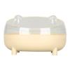 Cat Tilted Bowl Oblique Mouth Tilted Pet Feeder Bowl to Protect Spine for Dog Puppy Small Animals