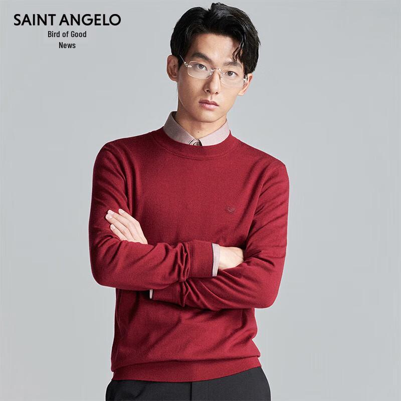 

Baoxiniao Men s 100% Wool Crew Neck Pullover Sweater XL 50