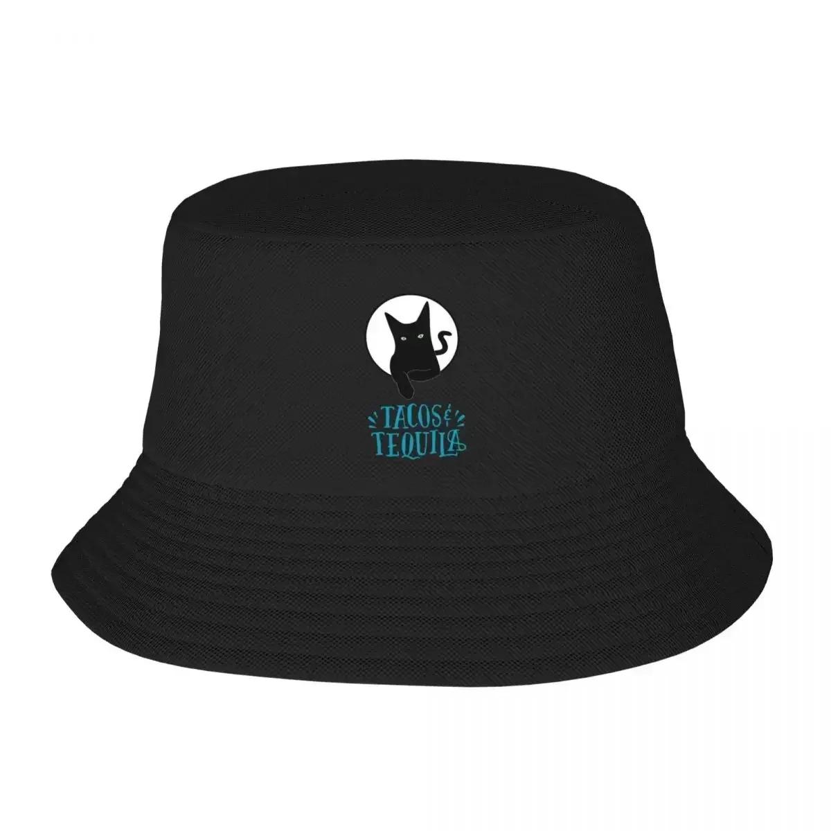 New New HatTacocat tacos and tequila shirt cats and tacos lovers tacocat t shirt Bucket Hat New Hat Unisexs Baseball W