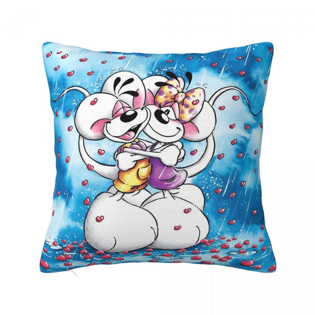 Diddl Cartoon Pillow Cases Cushion Cover Fashion Decorative Throw Pillow Case Cover For Living Room 40X40Cm