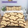 3pcs Cloud Pattern Bedding Set, Breathable and Soft, Suitable for Bedroom Decor (1*Duvet Cover + 1/2*Pillowcases, No Core) yy250821143
