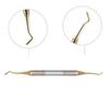 Dental Instrument Tool Composite Resin Filling Tool Dental Cement Powder Filling Instrument Dentist Double-Head Restoration
